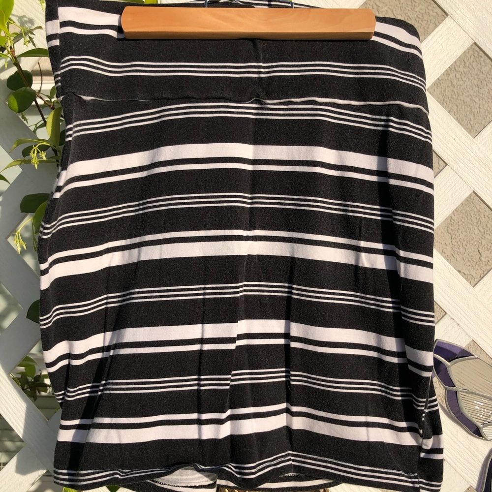 Charlotte Russe striped pencil skirt